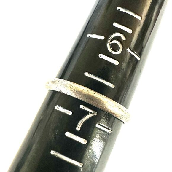 Sterling silver onyx ring - Picture 6 of 8